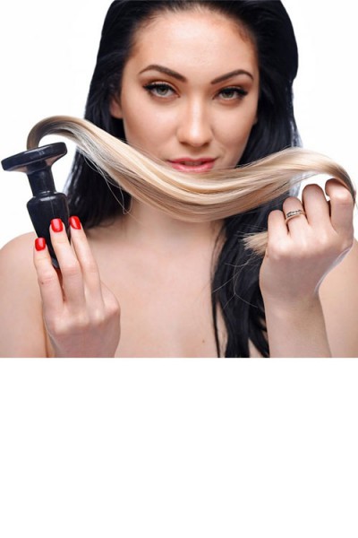 Tailz 3.5" Anal Plug with Long Pony Tail