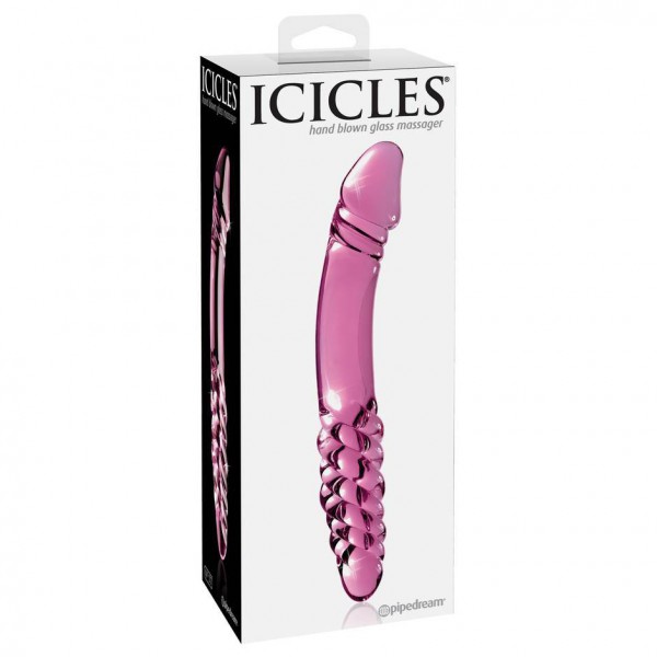 Icicles No 57 Realistic Double Ended Glass Dildo