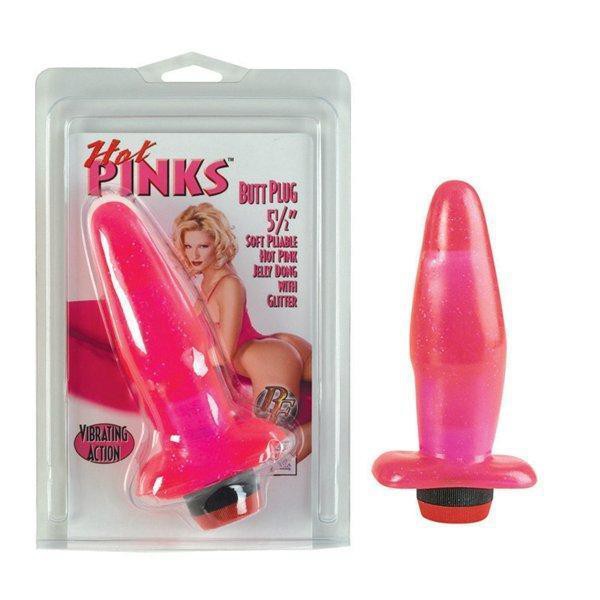 Hot pinks butt plug