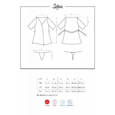 Satinia Robe