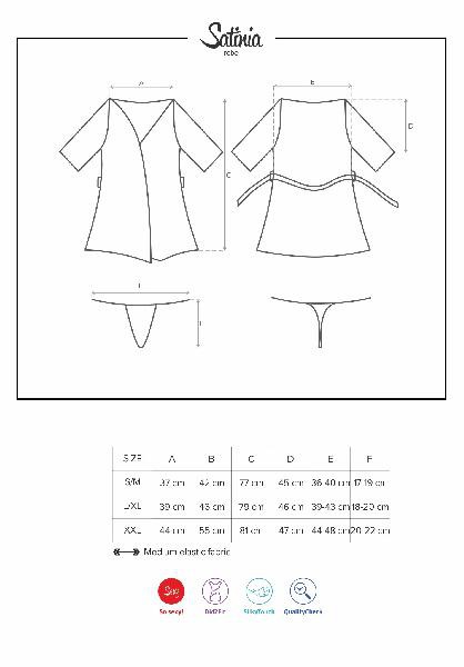Satinia Robe