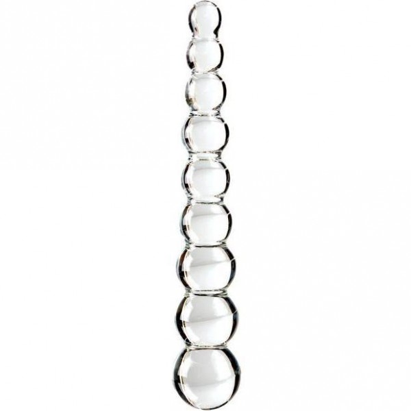 Icicles No. 2 Hand Blown Glass Massager - Rippled — image 4 of 4