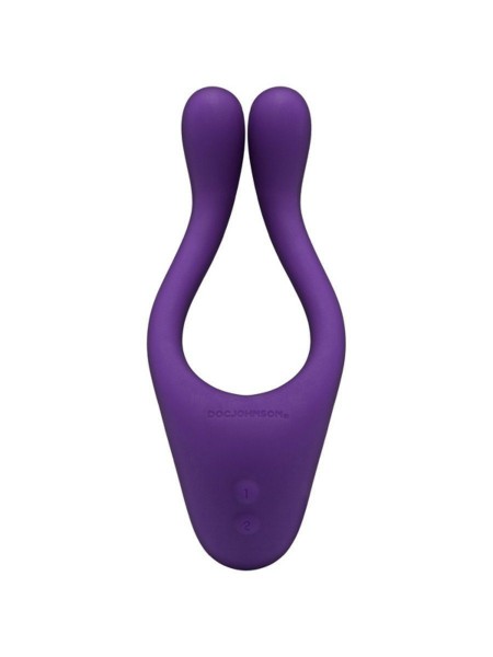 Doc Johnson Tryst Vibrating Silicone Massager & Couples Ring