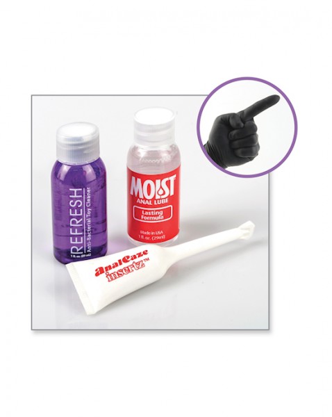 Anal Fantasy Elite Collection Large Rechargeable Anal Plug - Black