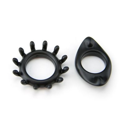 Tickler cock ring set