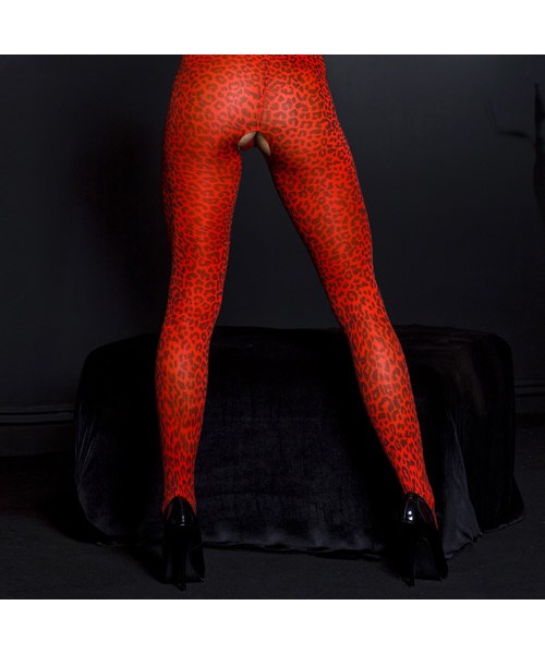 Off shoulder leopard bodystocking — image 6 of 6