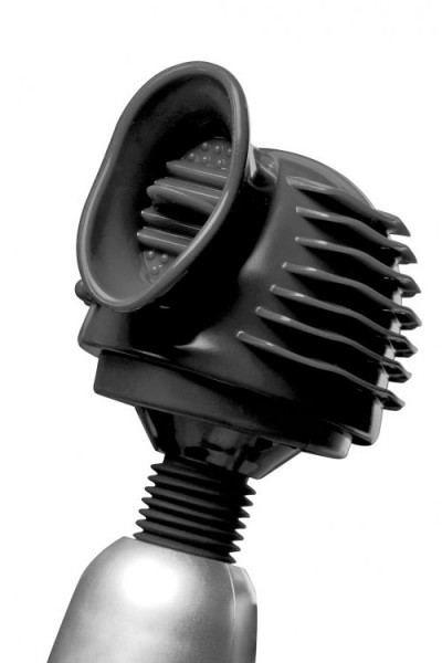 Master Series 3-In-1 Textured Silicone Wand Vibrator Attachment