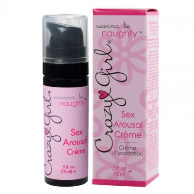 Crazy Girl Wanna Be Naughty Sex Arousal Creme 15ml