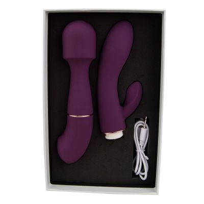 Loving Joy DUA Interchangeable Silicone Vibrator