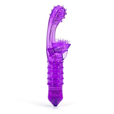 Crystal tickler G dual vibrator