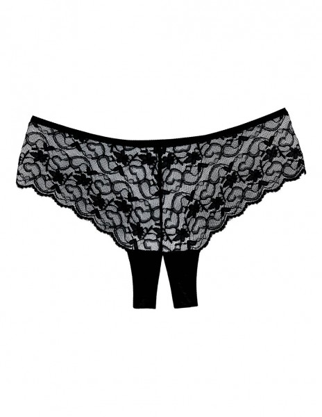 Allure Lingerie Crotchless Lace Boyshort