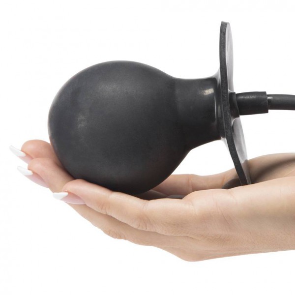 Cock Locker Inflatable Foam Core Ball Butt Plug 6 Inch