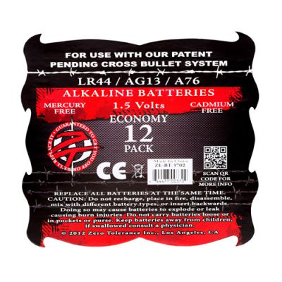 LR44 batteries 12 pack