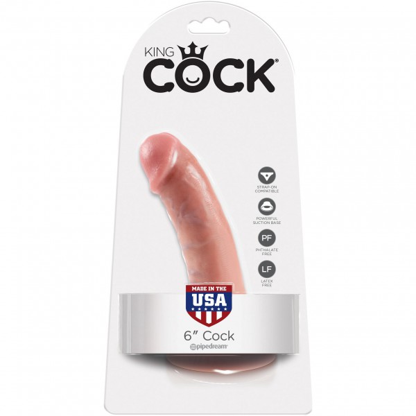King Cock 6" Realistic Gay Dildo