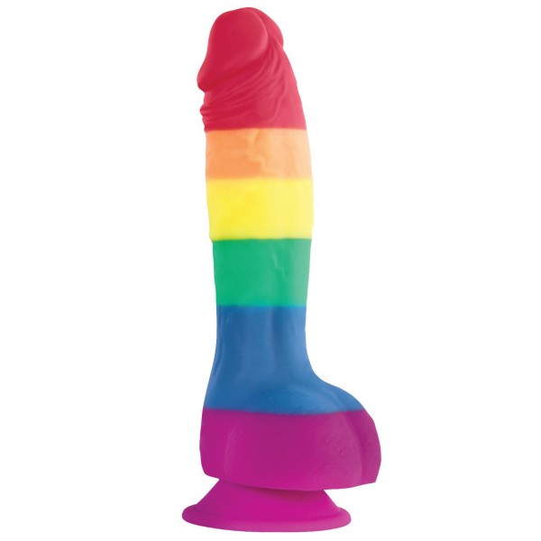 Colours Pride Edition 6" Dong w/Suction Cup