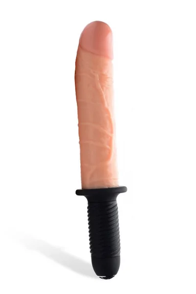 Master Series 9" Realistic Vibrating Dildo Thruster — image 7 of 10