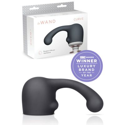 Le Wand Curve Weighted Silicone Massager Attachment