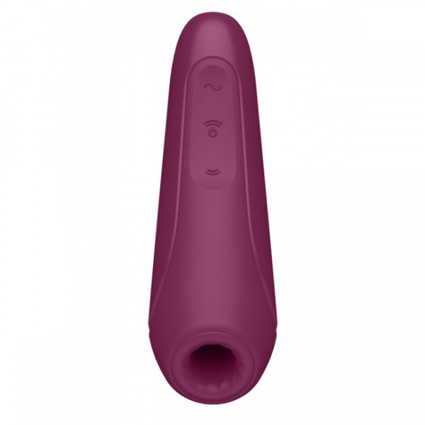 Satisfyer Curvy 1 Plus Air Pulse Clitoral Stimulator With Vibration & App