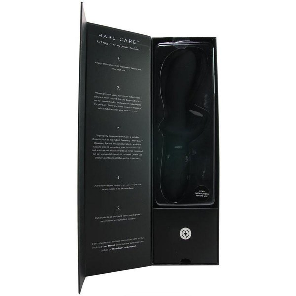 The Beaded Back Door Rabbit Prostate Massager & Anal Vibrator Black