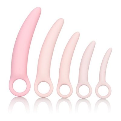 CalExotics Inspire Silicone Dilator 5 Piece Set Pink