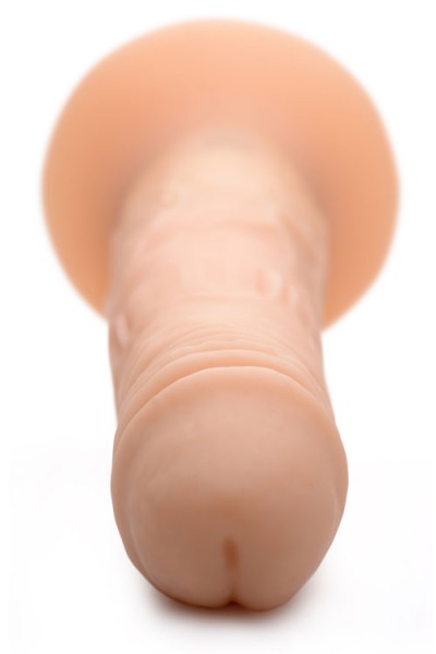 Thump-It Thumping 7.25" Silicone Dildo With Remote