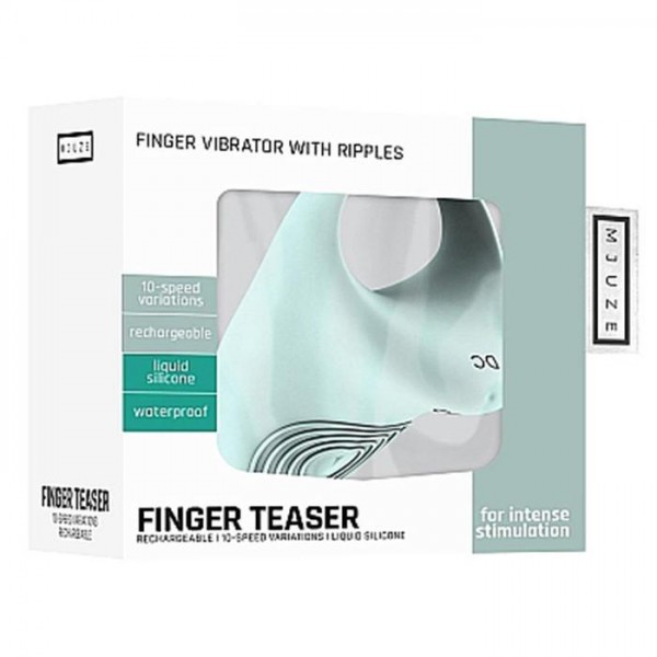 Finger Teaser Vibrator With Ripples — image 7 of 8