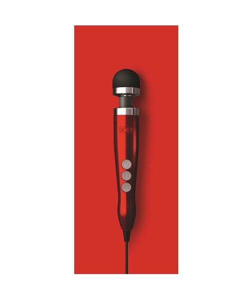Doxy Number 3 Mains Operated Wand Massager Candy Red — image 4 of 7