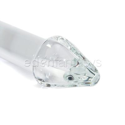 Baby juicer glass dildo wand