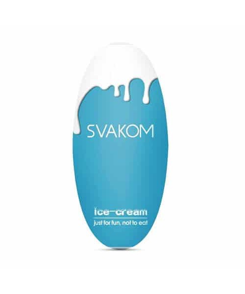 Svakom Hedy Reuseable Egg Style Male Masturbator - Blue