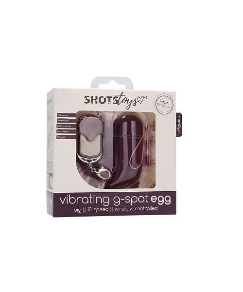 10 Speed Vibrating G-Spot Egg Purple — image 10 of 12