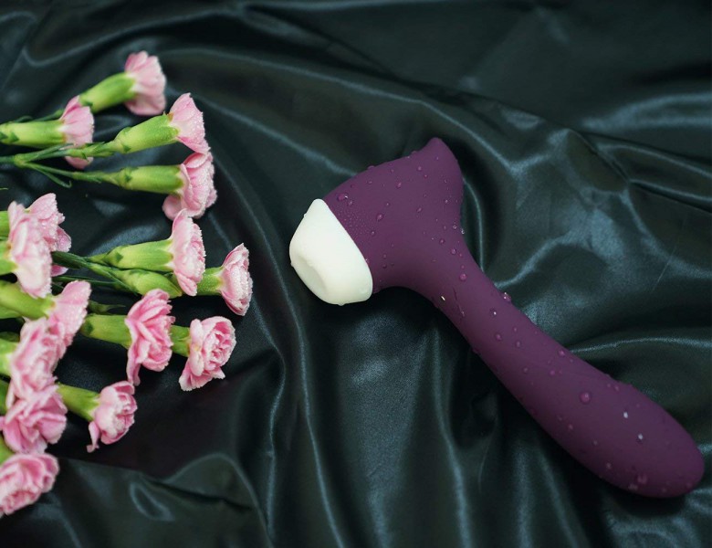 Magic Touch Aurora Clitoral Suction and G Spot Vibrator