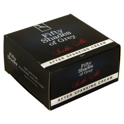 Fifty Shades of Grey soothe me after spanking cream