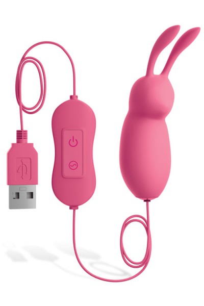 Pipedream #Cute 3.25" Silicone Rabbit Clitoral Vibrator