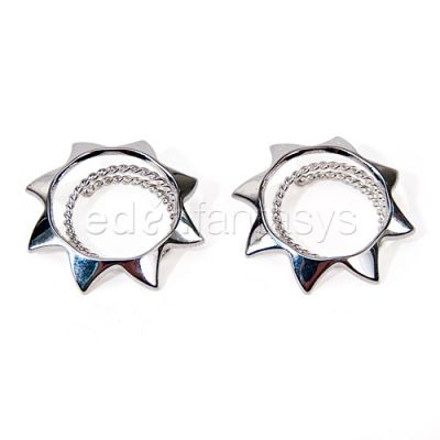 Silver sun nipple shields
