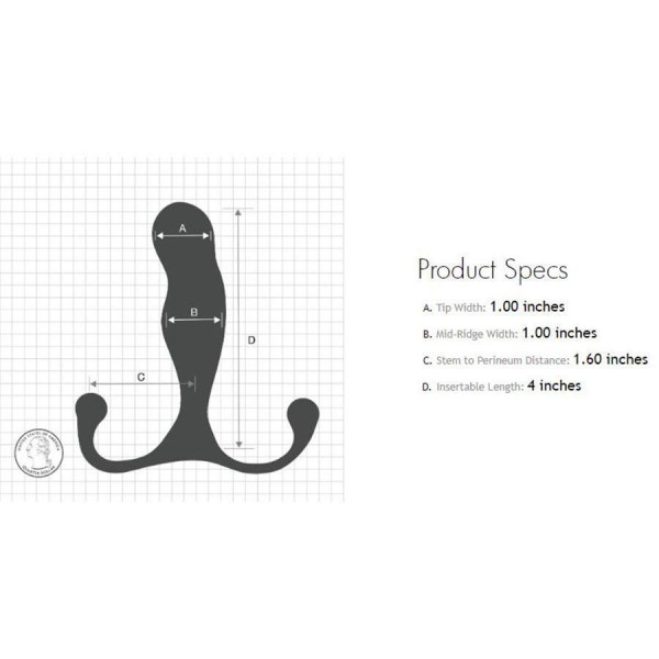Maximus Trident Prostate Massager for Men by Aneros