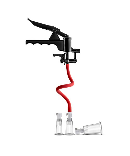 Temptasia clitoris and nipple pump system