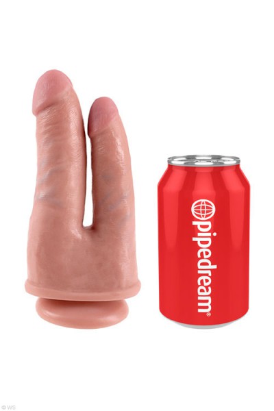 Pipedream 8" Double Penetrator Suction Cup Dong