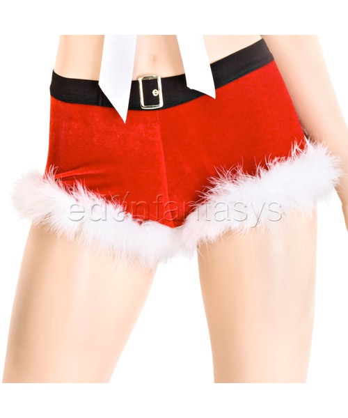 Velvet Santa costume