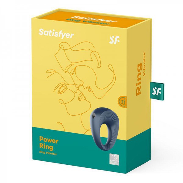 Satisfyer 2.2" Vibrating Silicone Cock Ring