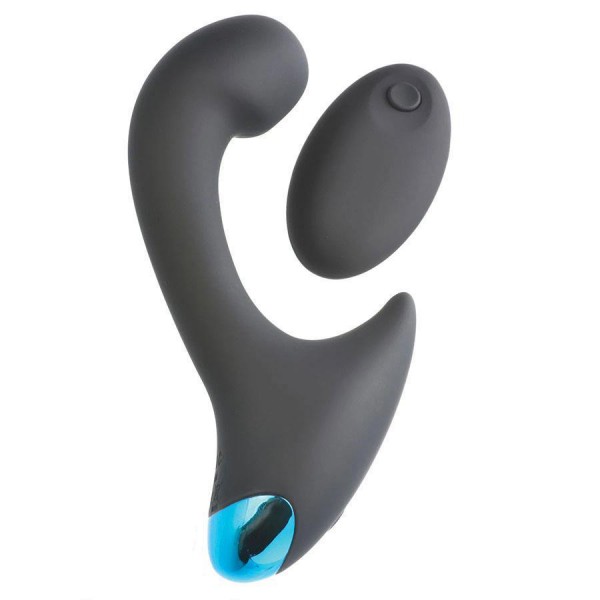 Optimale P-Curve Vibrating Prostate Massager & Wireless Silicone Anal Vibrator for Men