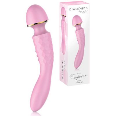 Playful Diamonds The Emperor Rechargeable 9 1 Wand Massager