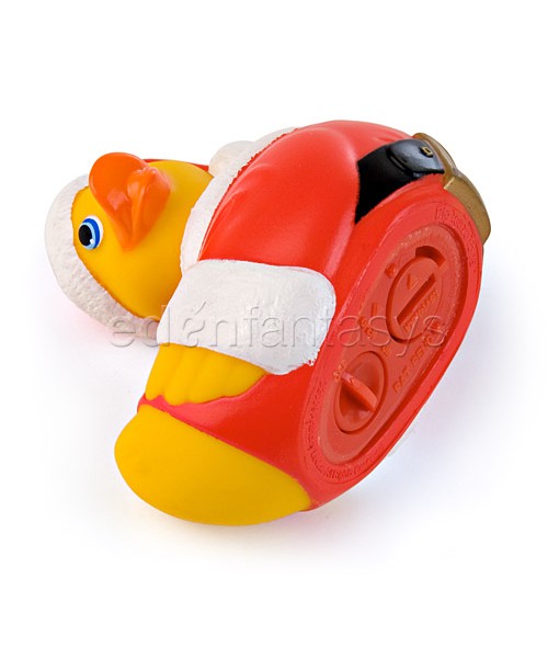 Holiday ball santa duckie