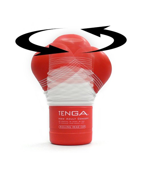 Rolling head cup