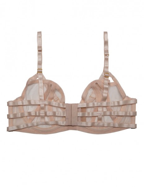 HUSTLER Strappy Mesh Bra — image 7 of 12