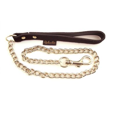 Rouge Fifty Times Hotter Bondage Lead with Black Suede Handle