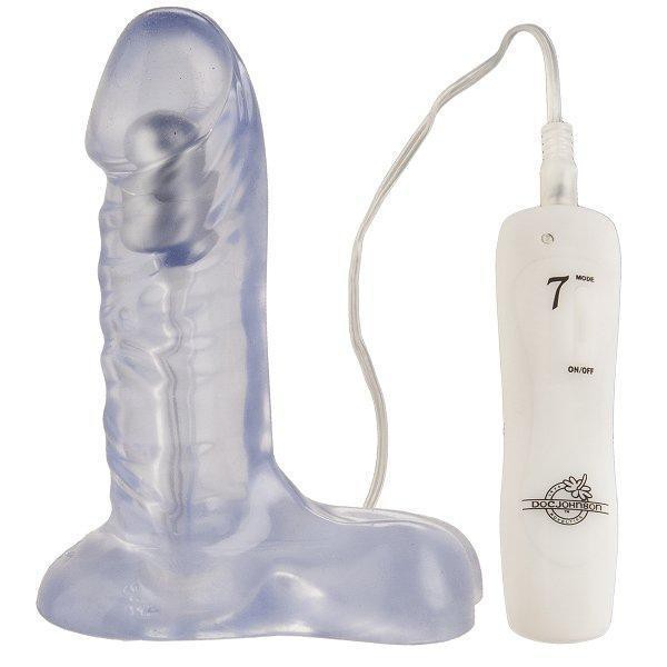 Crystal Jellies Vibrating Ballsy Super Cock