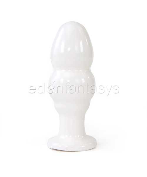 Pure white pleasure plug