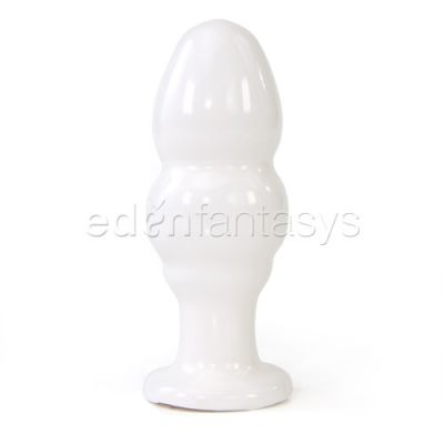Pure white pleasure plug