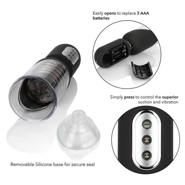 Get Hard Electric Glans Penis Head Pump Optimum Series by Cal Exotics