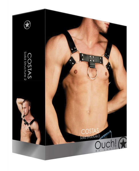 Shots Ouch Costas Solid Structure 2 Body Harness